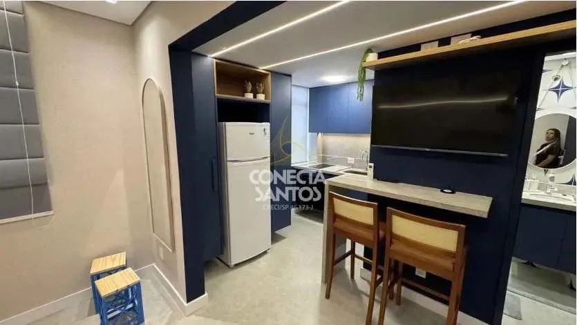 Kitnet, José Menino, Santos - Cod: 1418 - Foto 3