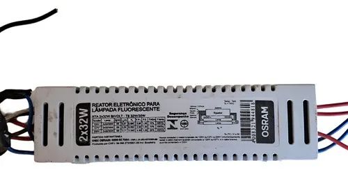 Reator Eletrônico Lâmpada Fluorescente 2x32w Osram