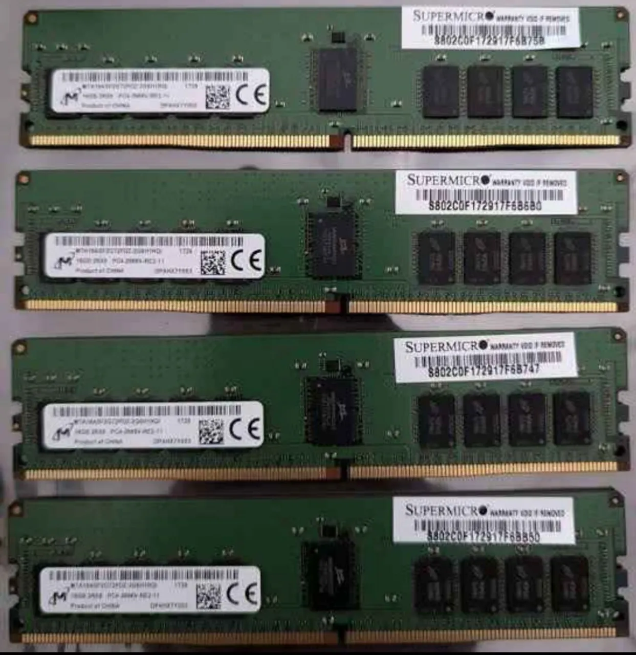 Memória RAM DDR4 ECC 32Gb