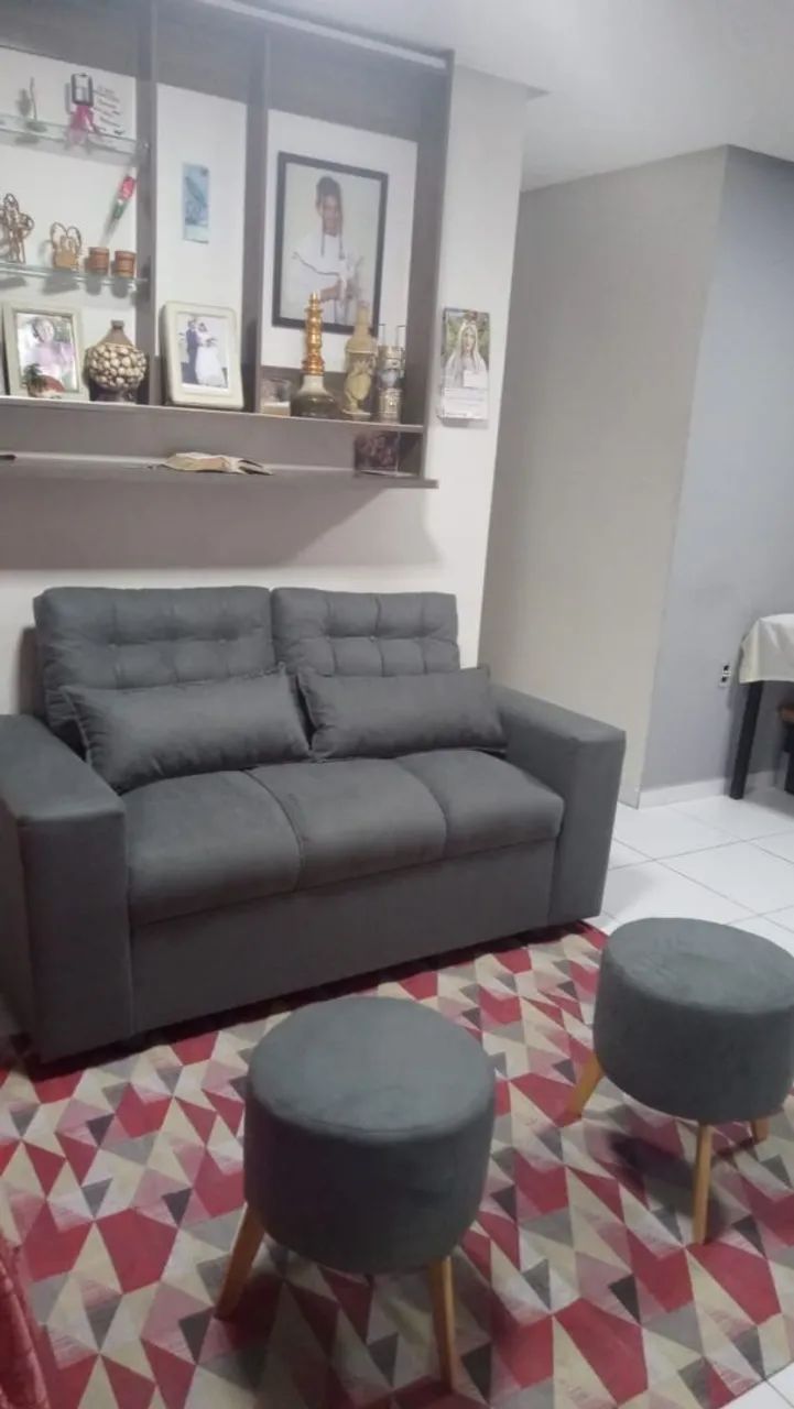 Sofá 3 lugares confortável  - Foto 2