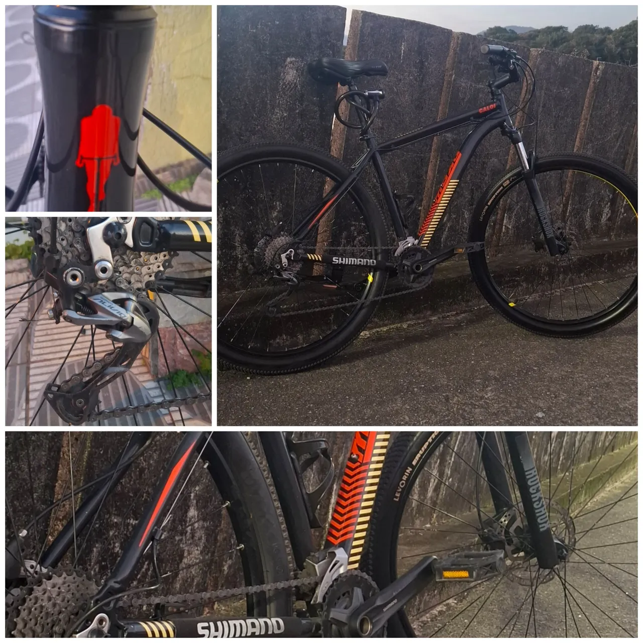 BICICLETA CALOI MOAB ARO 29 SHIMANO ALÍVIO (NOTA FISCAL)