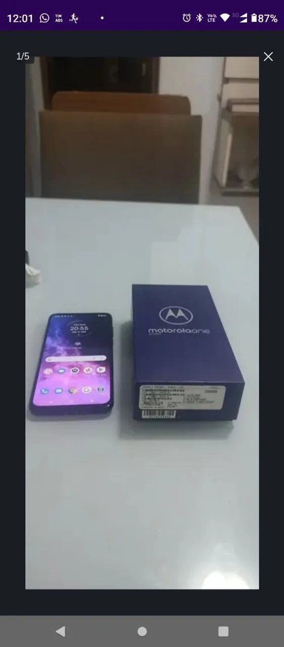 Motorola one zoom 128gb 4 Ran excelente