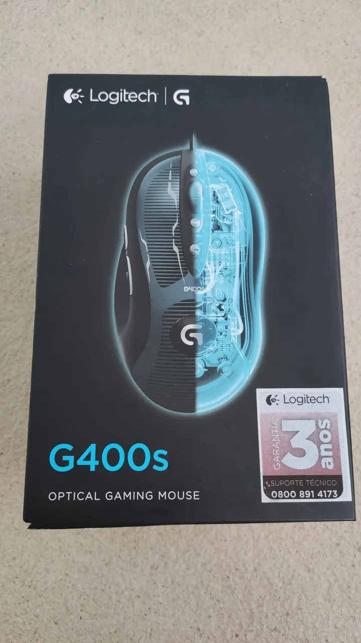 Mouse gamer Logitech G400s raridade