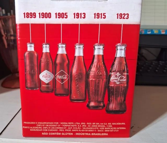 Coleção de garrafas vintage da Coca Cola - Foto 2