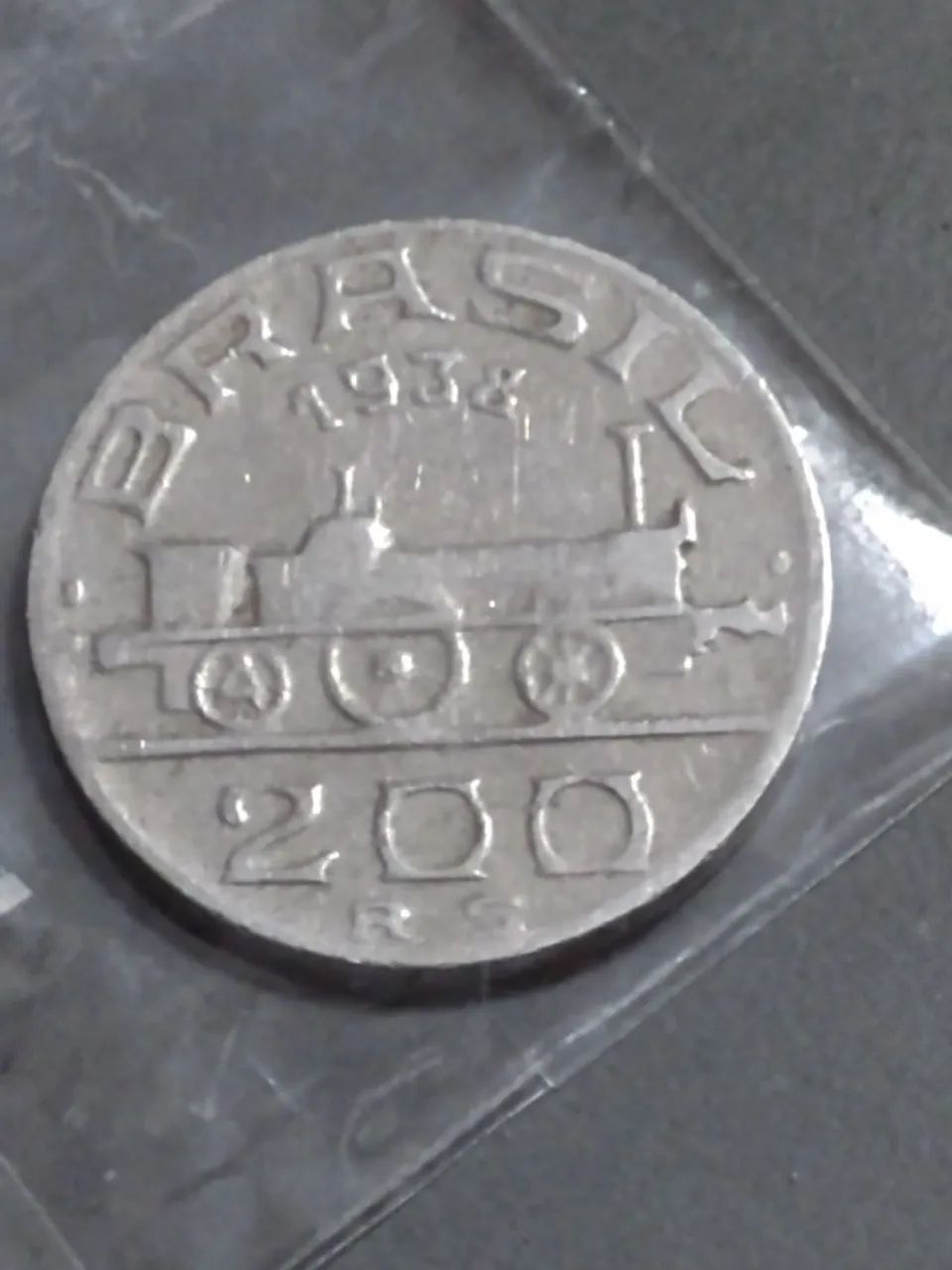 Moedas de 200 reis de 1938 - Foto 2