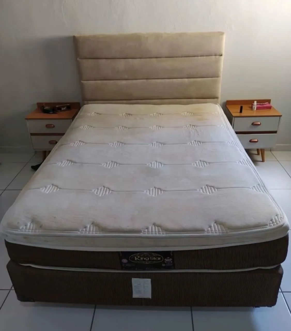 Cama Box de Casal com Cabeceira da Kingstar  - Foto 2