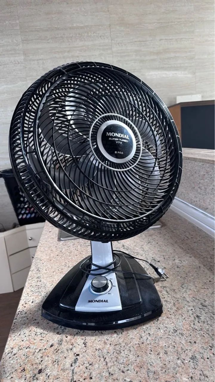 Ventilador mondial 40cm super turbo vtx 8 pás 