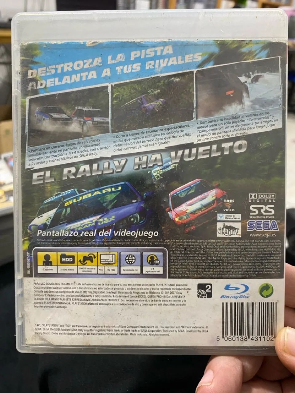 Sega Rally Ps3 - Foto 2