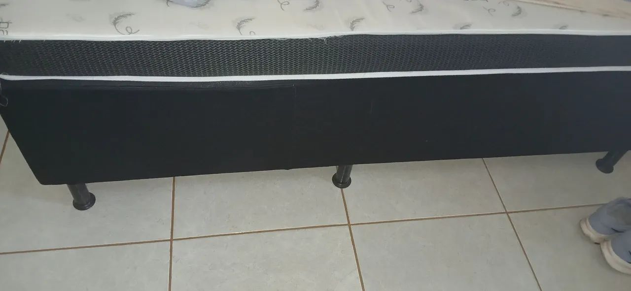 Cama Box de solteiro com colchão - Foto 2