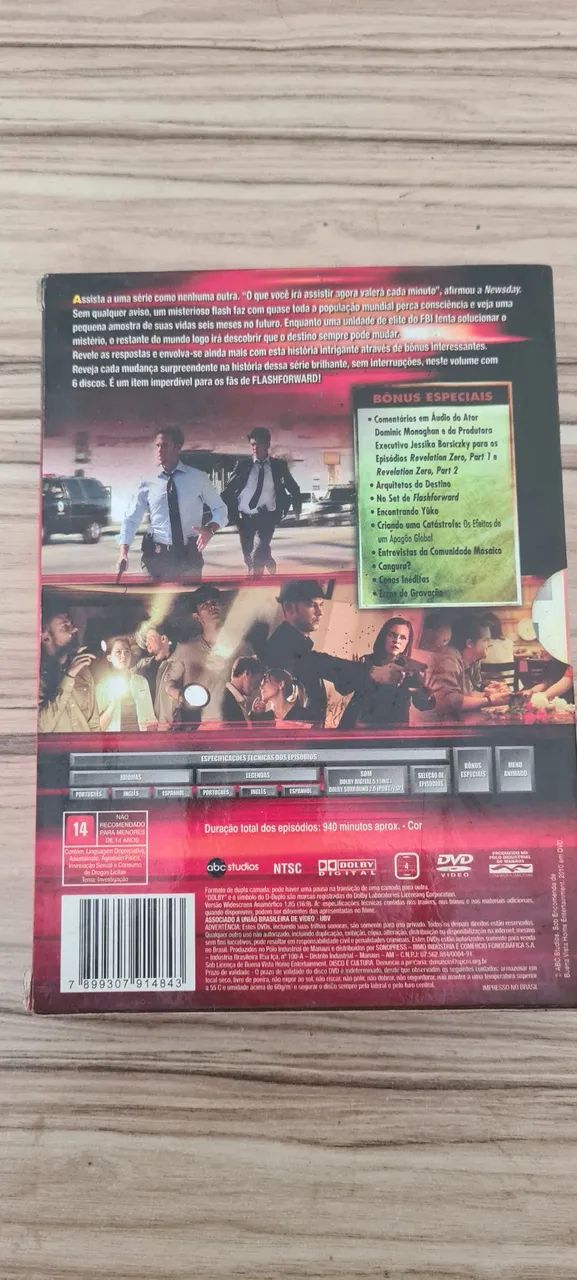 Série Flash Forward DVD - Foto 2