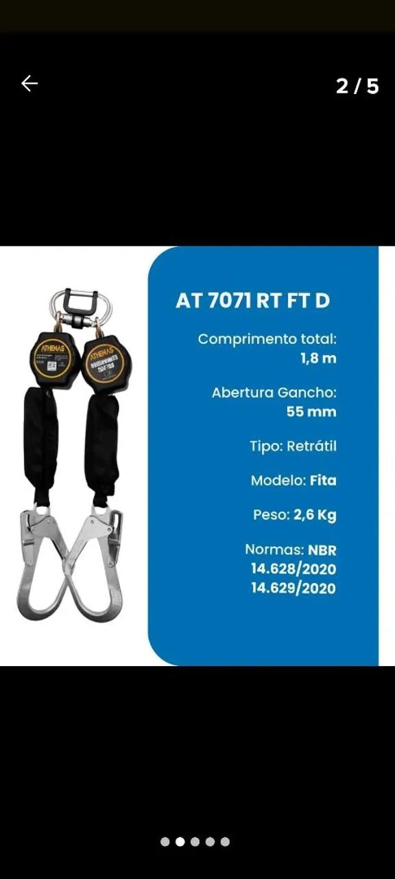 Trava Quedas Retrátil Athena AT 7071 RT FT D - Foto 2