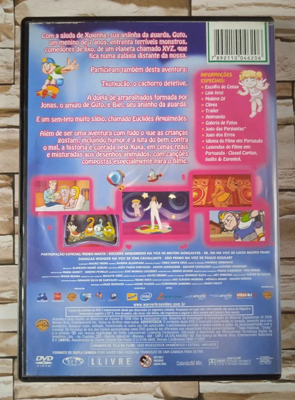 DVD Xuxinha e Guto Contra os Monstros do Espaço - Foto 3