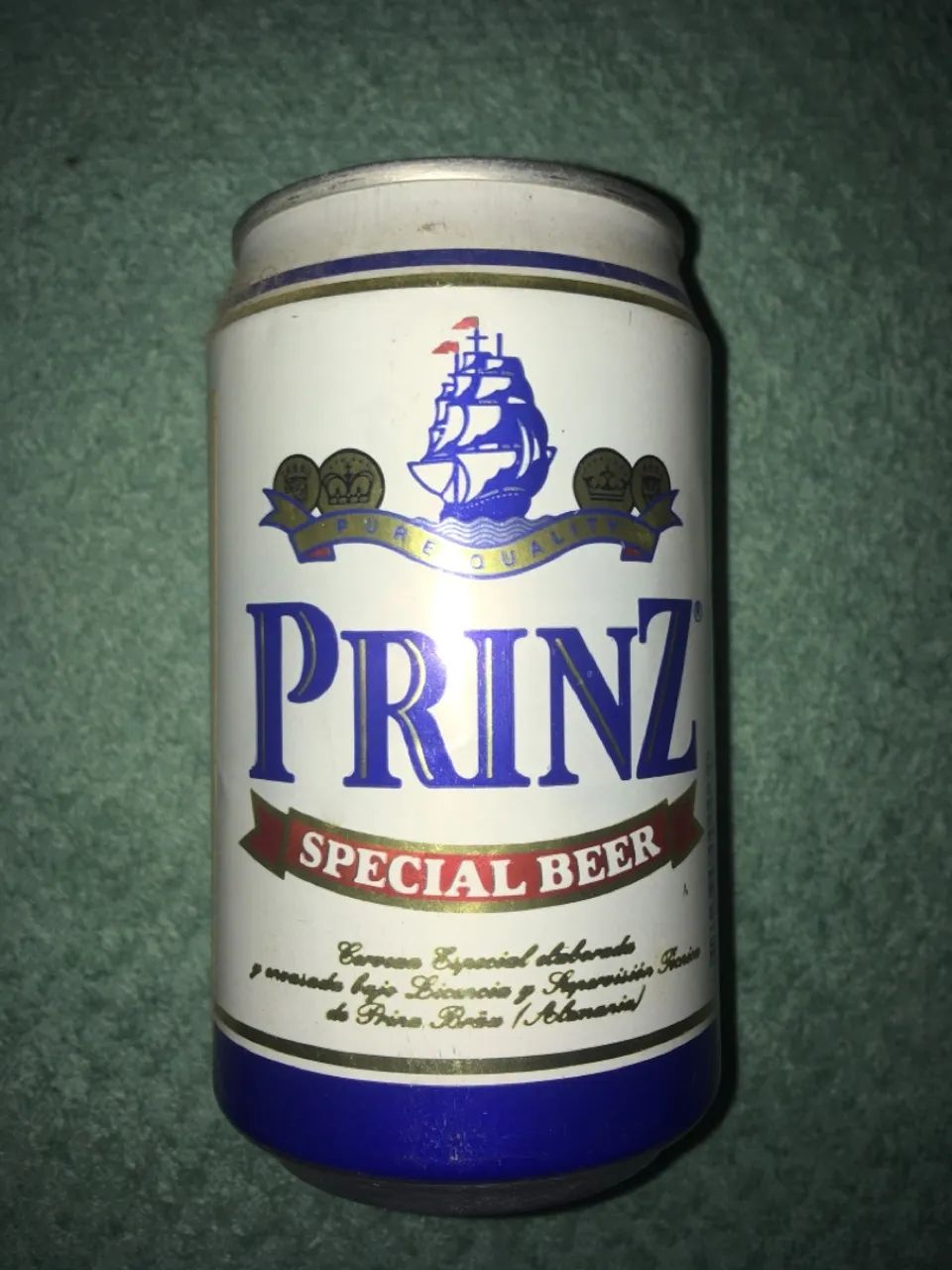 Lata de Cerveja Prinz Special Beer Antiga