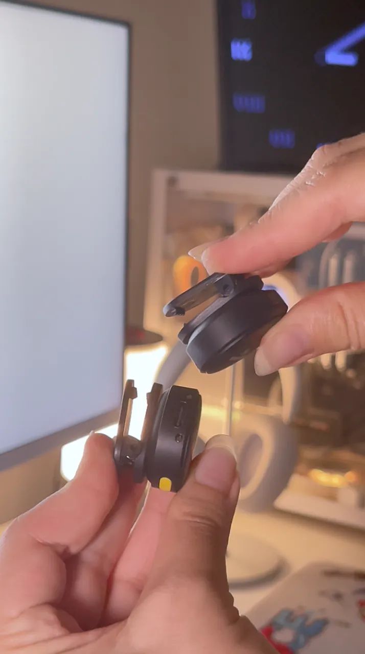 *NOVO* Microfone de Lapela sem fio - iPhone/Android Profissional Magnético - Foto 5