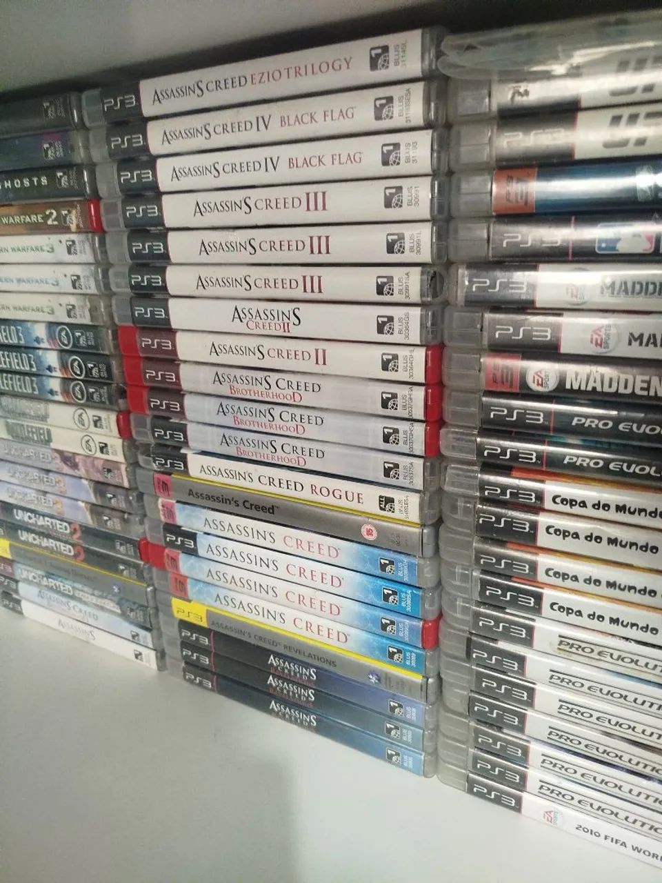 JOGOS PARA PS3 - A PARTIR DE R$ 40,00.