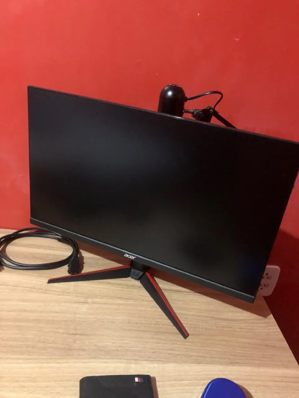 Monitor acer em excelente estado com nota fiscal e caixa original