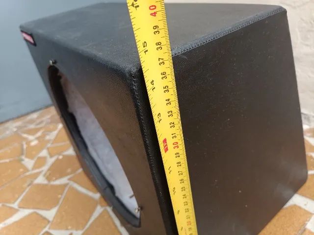 caixa box selada regency 30 litros para um subwoofer de 12" - Foto 4