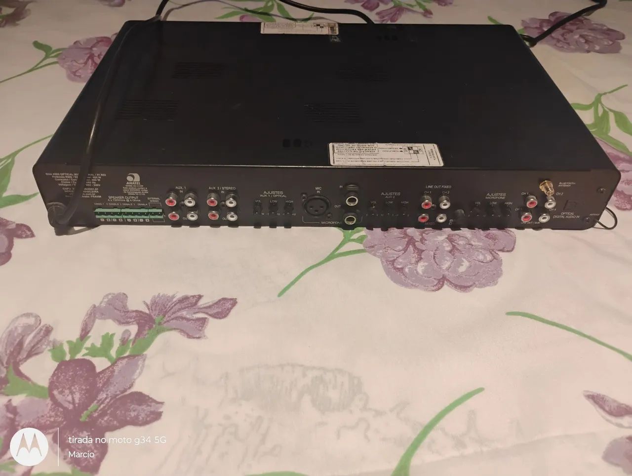 Amplificador Frahm SUM 4500 Optical - Foto 3