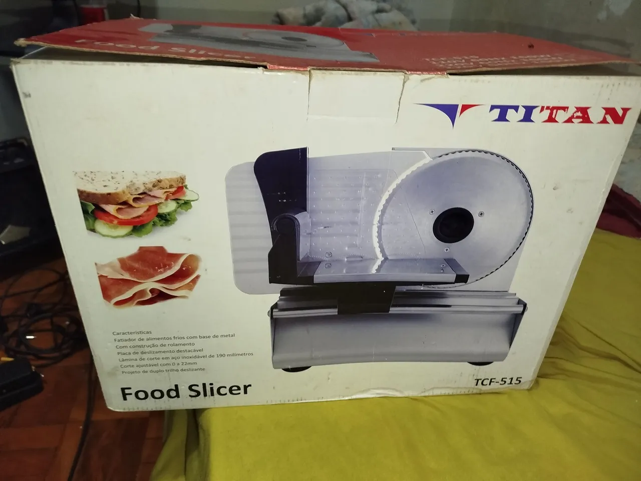 Fatiador de alimentos Titan TCF-515