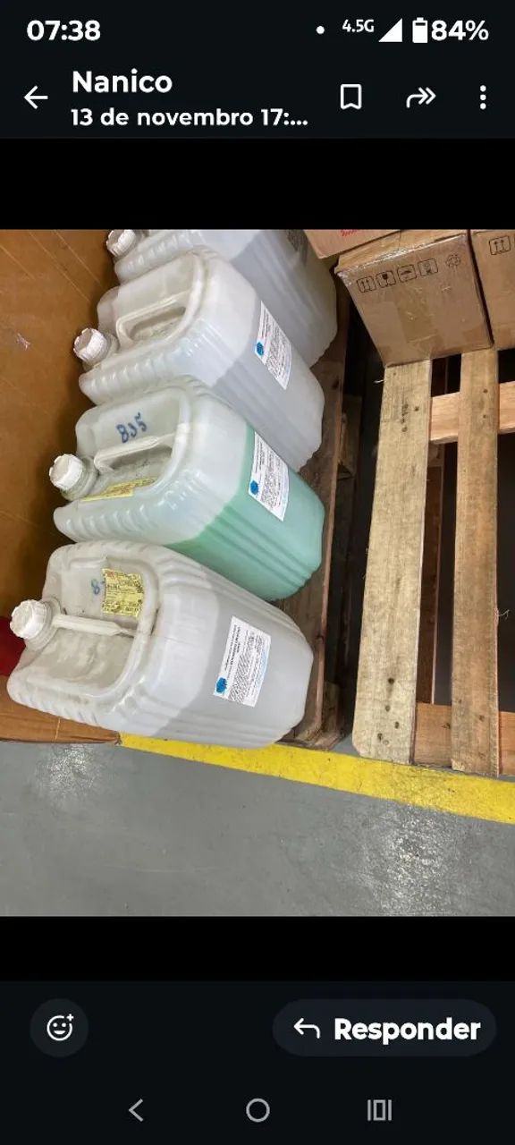 9 uni de sabonete  cremoso, Galao de  20 litros Dovel e Erva Doce  - Foto 2