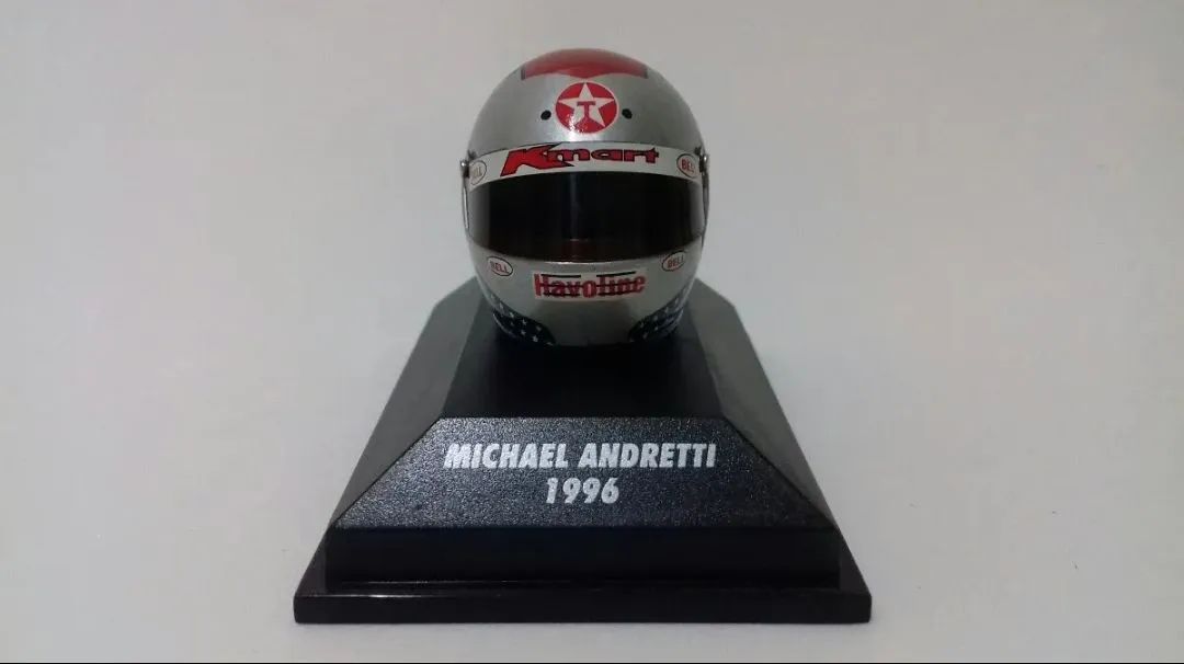 Miniatura Capacete Automobilismo Andretti - Foto 5