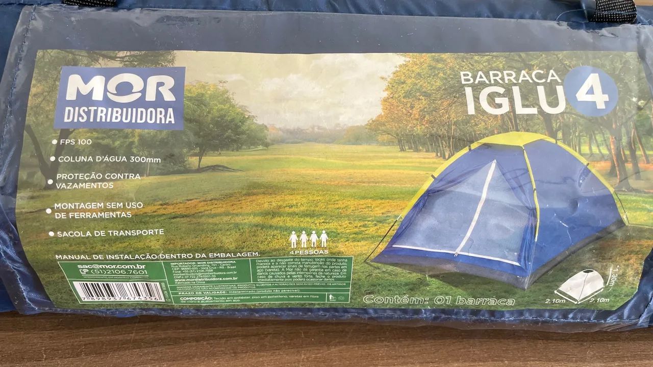 Barraca Iglu 4 Pessoas MOR