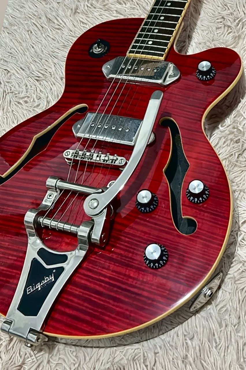 Guitarra Epiphone Wildkat Royale com Bigsby  - Foto 2