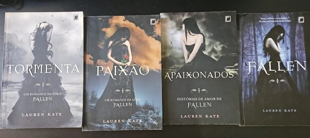 Kit com 04 livros da série Fallen