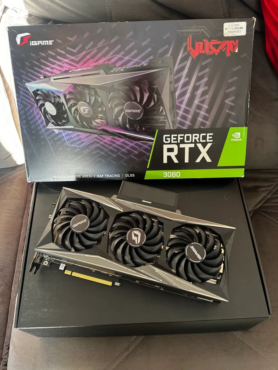 RTX 3080 VULKAN IGAME LCD 10GB 