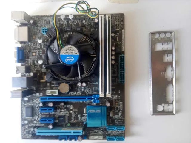 Kit Intel Asus P8H61-m le com Pentium G840 e 4GB de ram - Foto 2