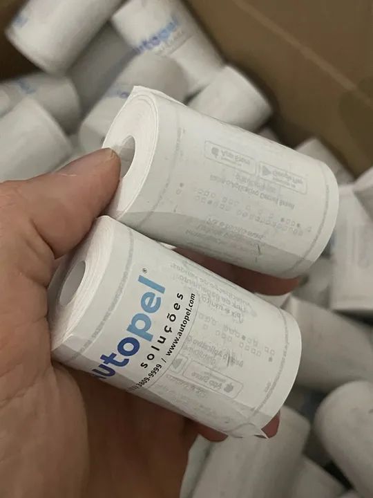 Bobinas universal para máquina- Rolos de papel para impressora térmica - Foto 2