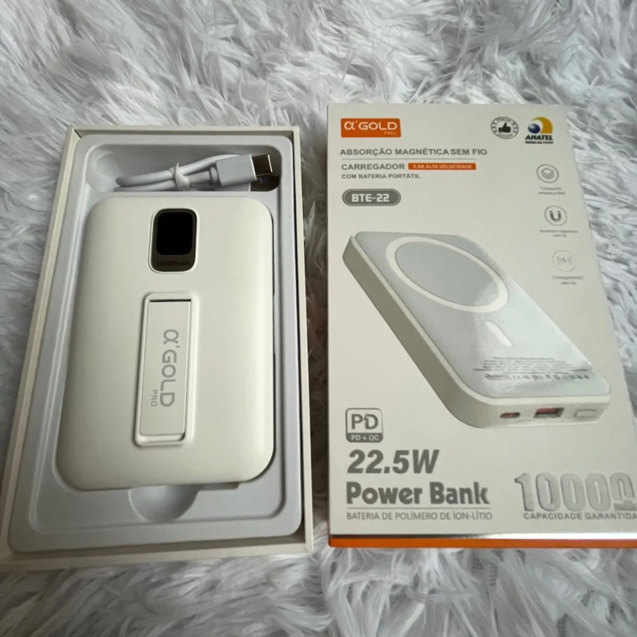 Carregador portátil magnético 22,5w  10.000mAh  - Foto 4
