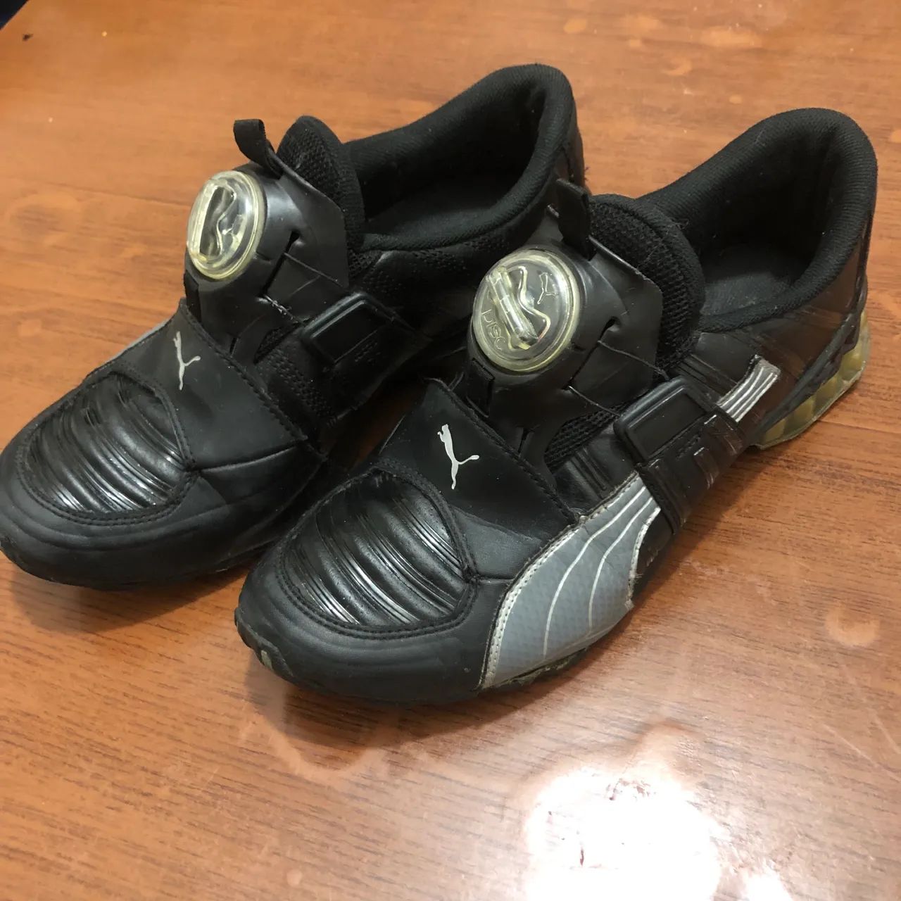 Tênis Puma Disc Cell Aether preto original 