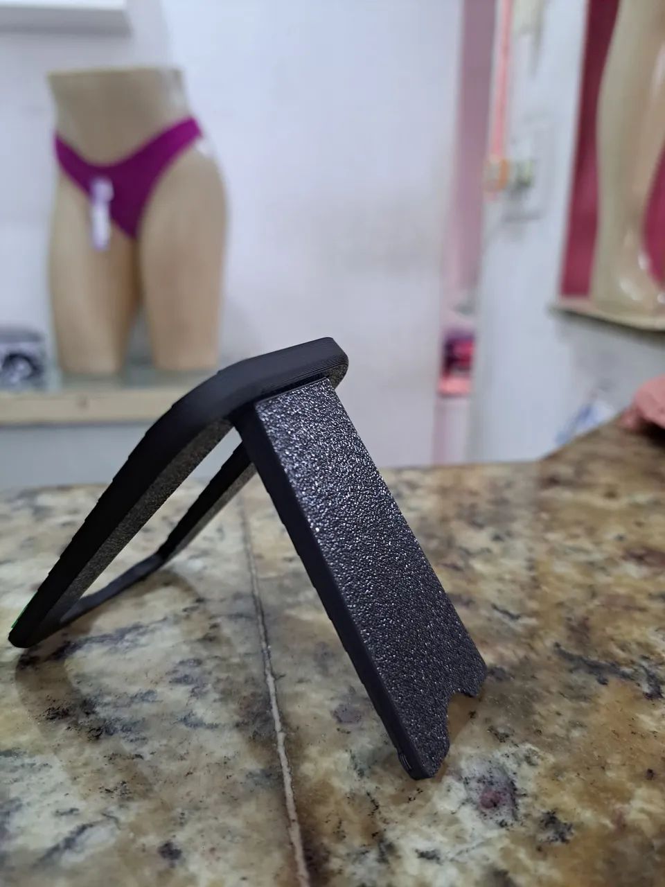  Suporte  Basico para Celular 3D Print PRETO  - Foto 4