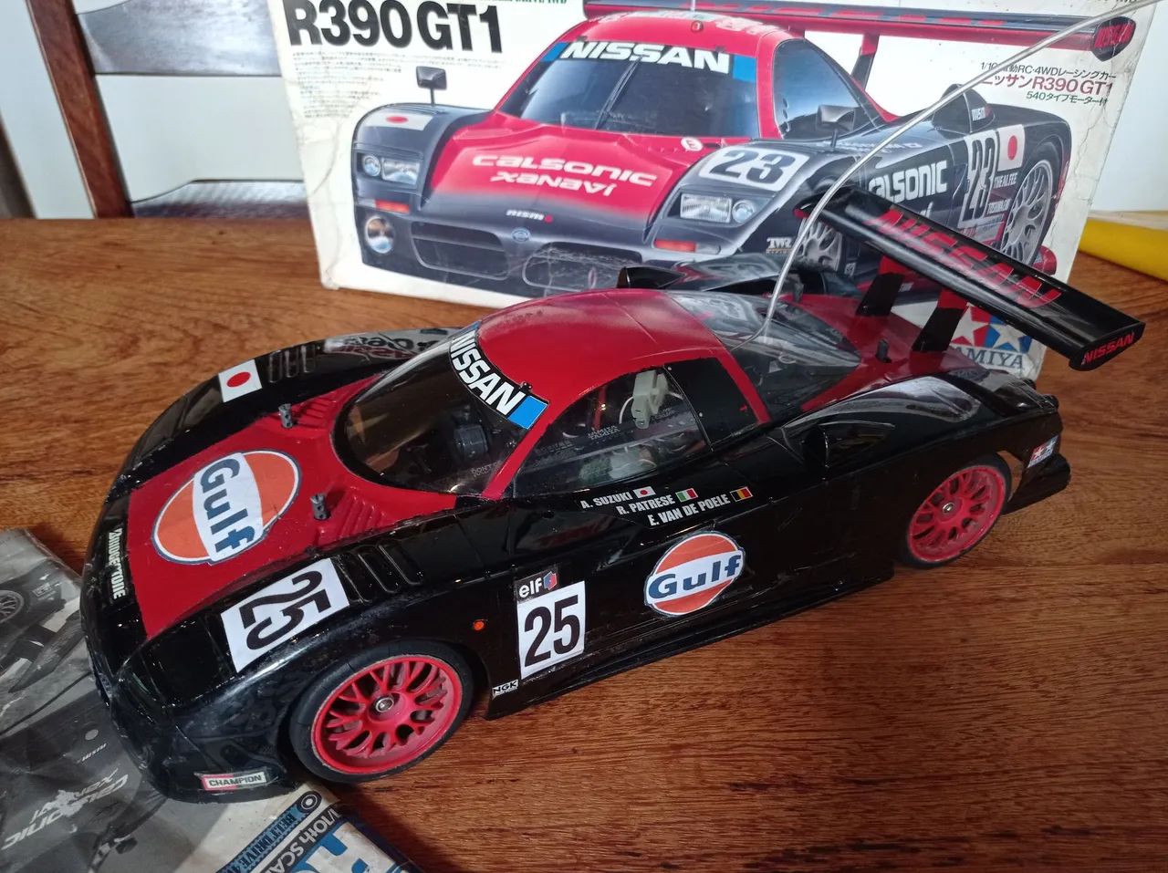RC Tamiya Nissan R390 GT1 - TA03R 