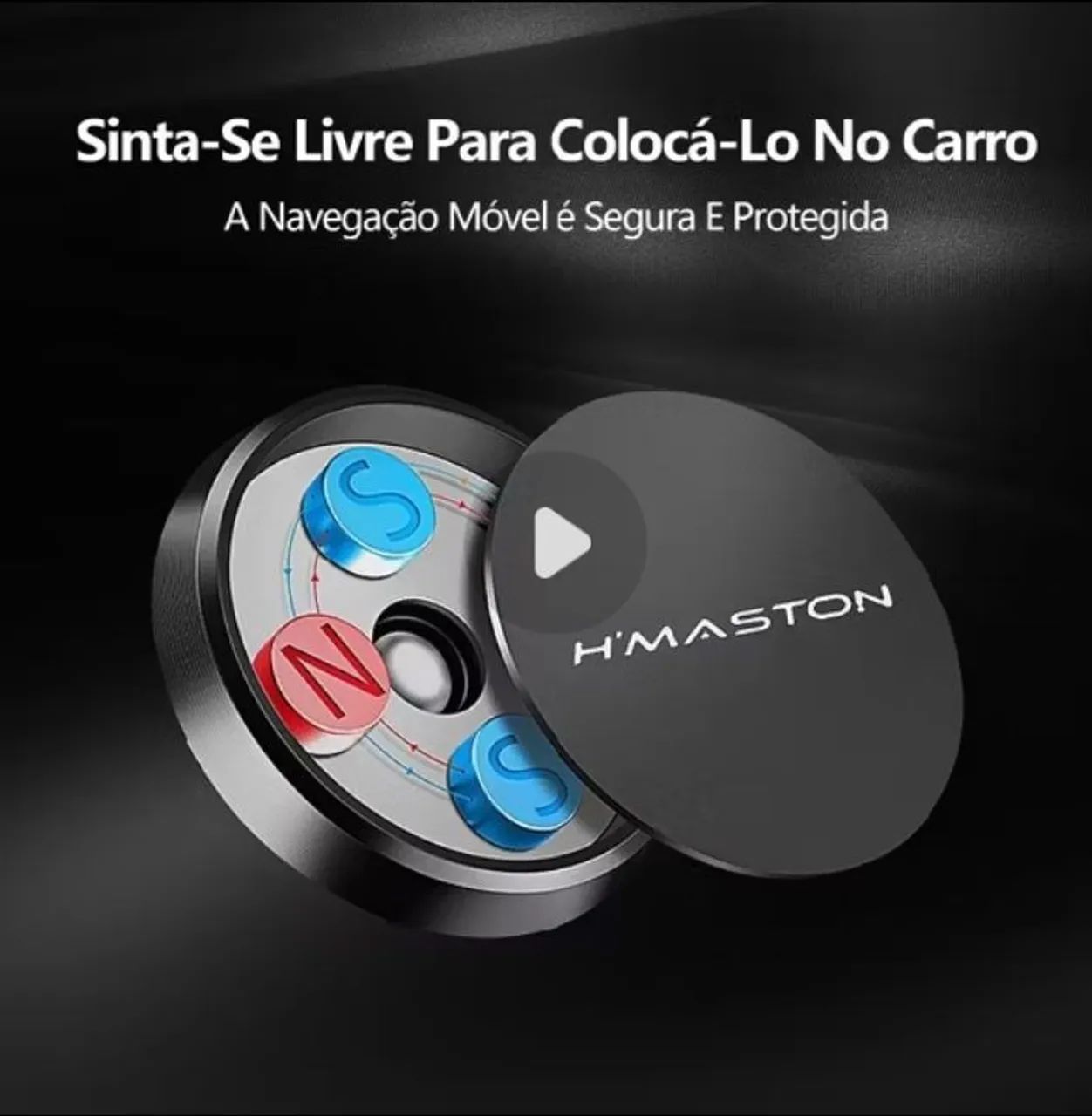 Suporte de Celular para Carro - Imã Potente! Aracaju-SE - Foto 2