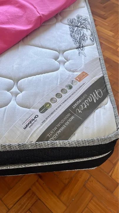 Colchão queem master superpocket Ortobom  - Foto 2