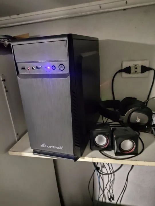 Computador completo para estudo ou trabalho Monitor TV, PC 24 polegadas - Foto 2