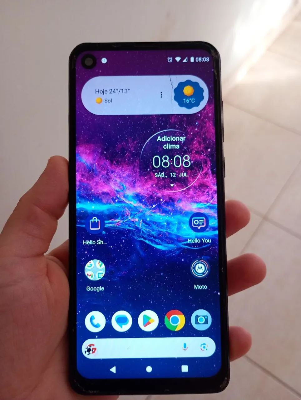 Celular moto one