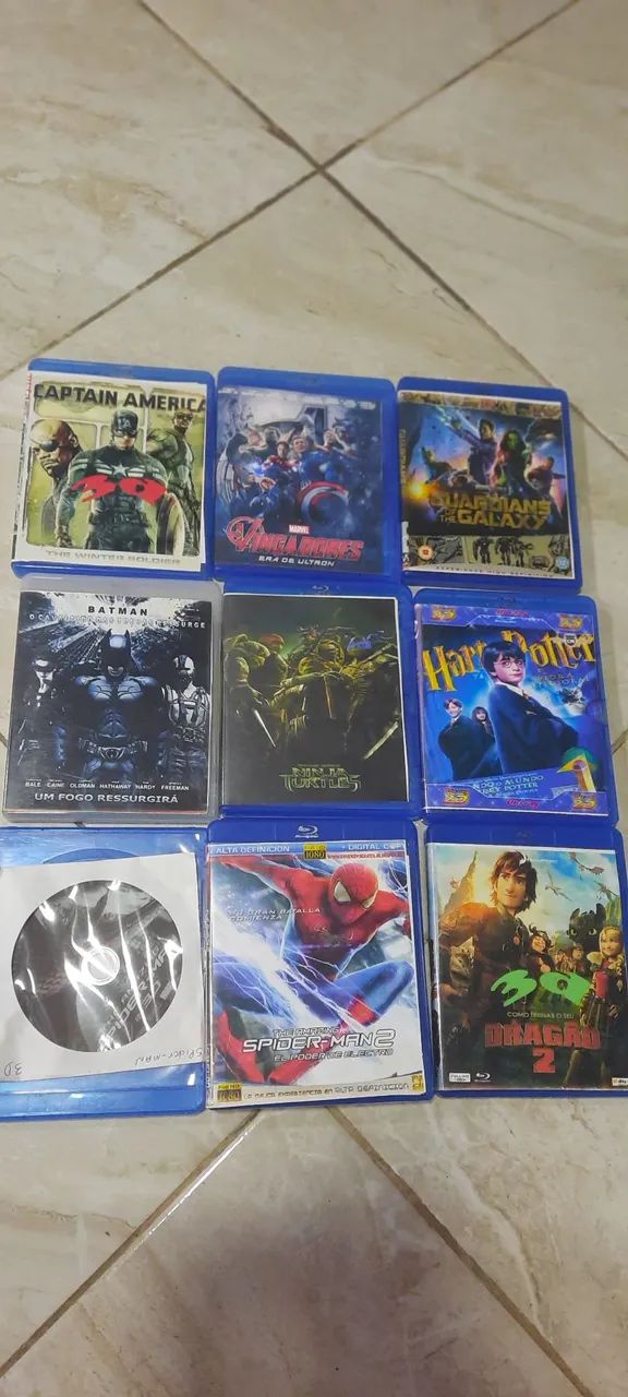 Kit DVDS Filmes variados 