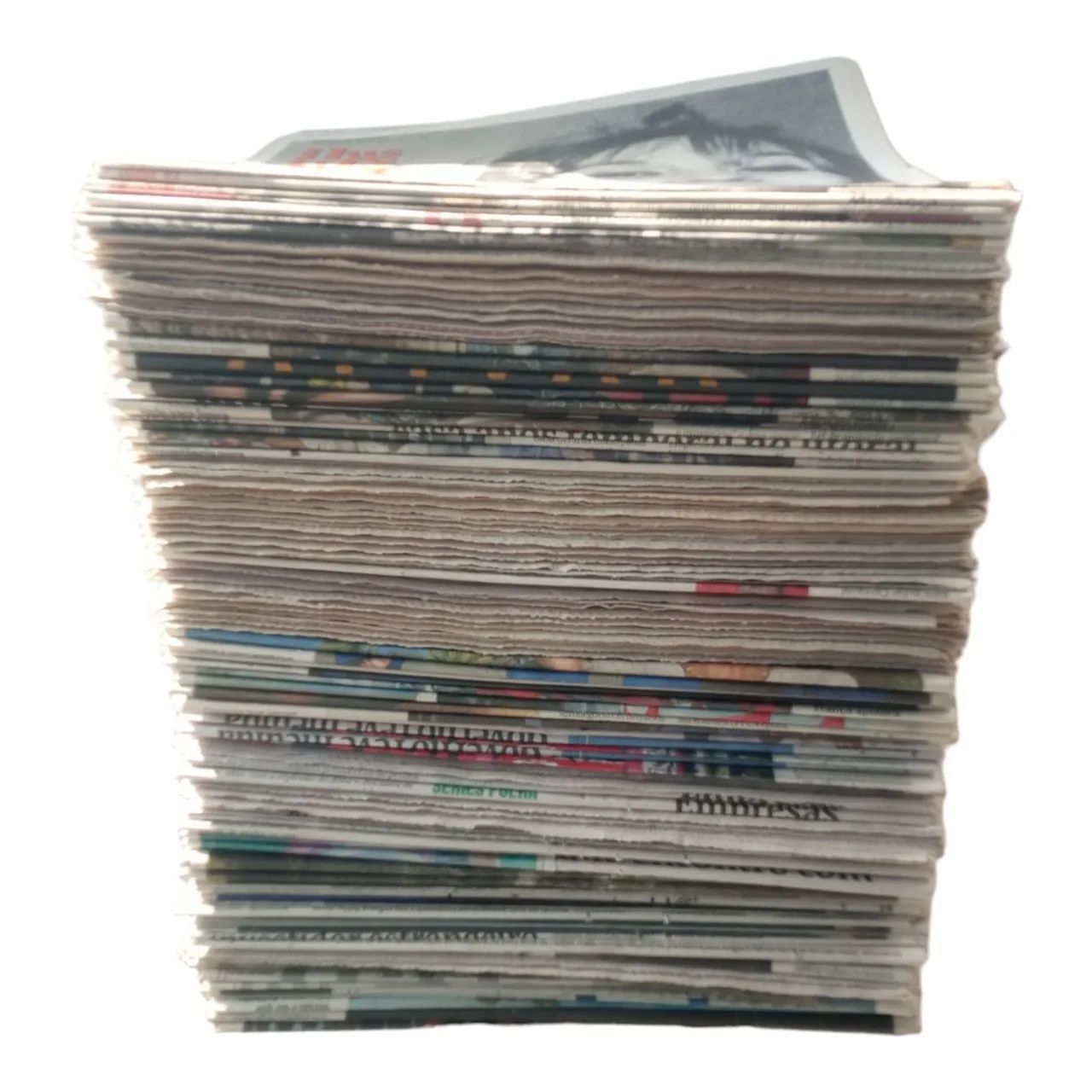 Jornais usados 10 kg limpos - Foto 2