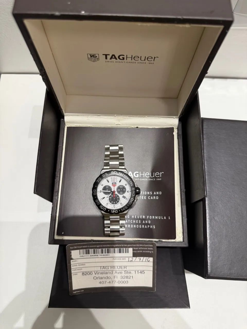 Relógio Tag Heuer Fórmula 1 Chronograph - Foto 5