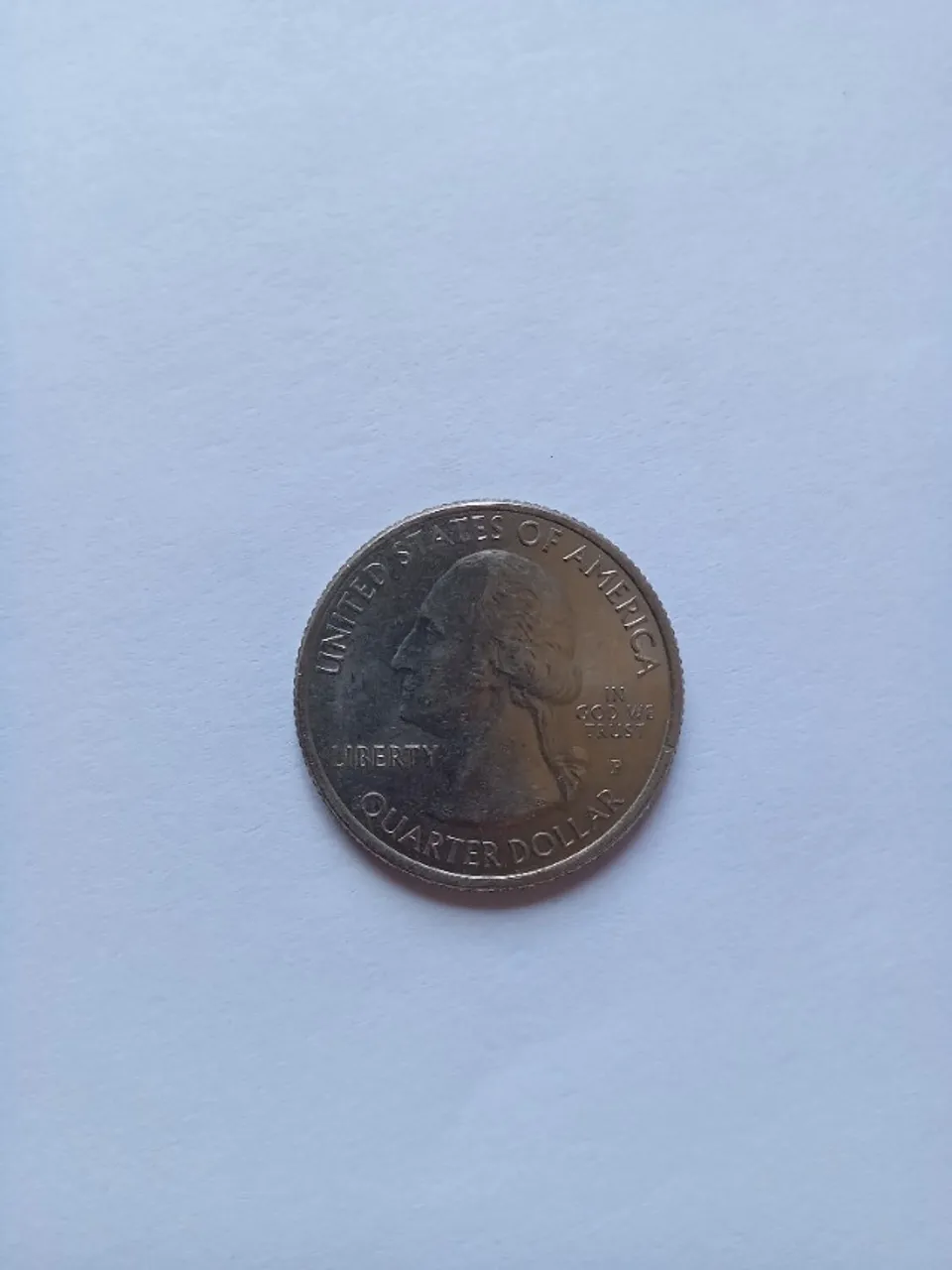 Moeda americana Washington Quarter Dollar 2015