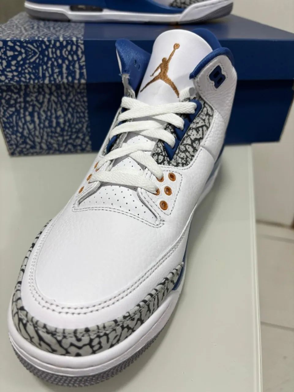Tênis Air Jordan 3 Retrô Masculino Original - Foto 2