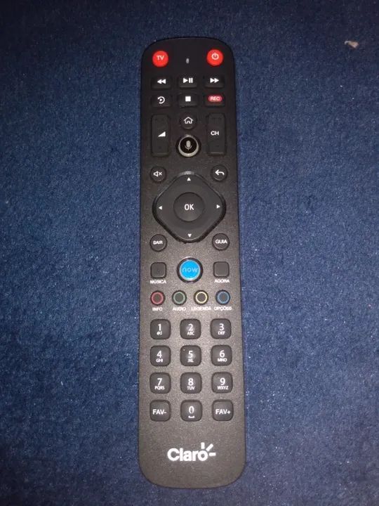 Controle Remoto Claro Tv HD 4k Com Comando de Voz