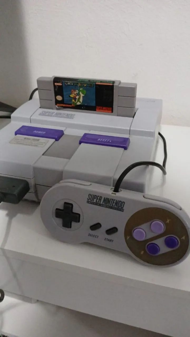 Super nintendo zerado completo