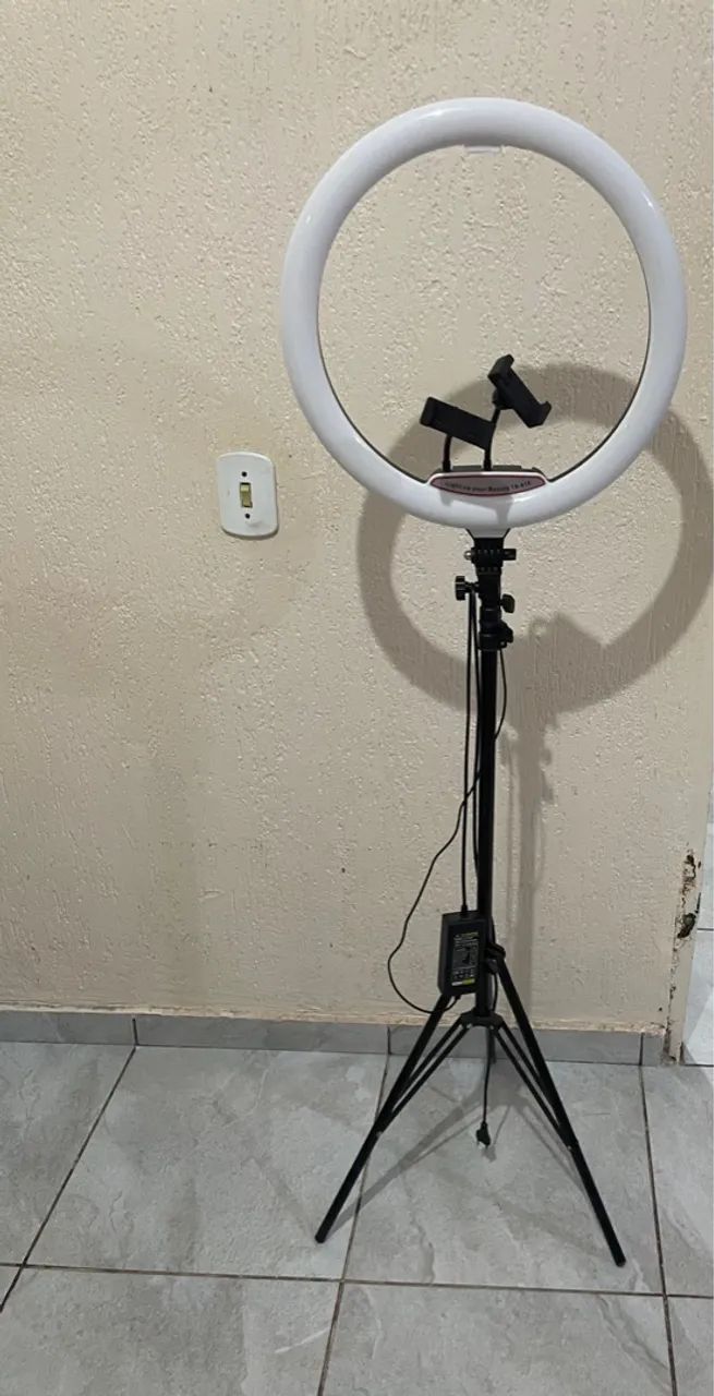 Ring Light para Fotos e Vídeos 18 polegadas