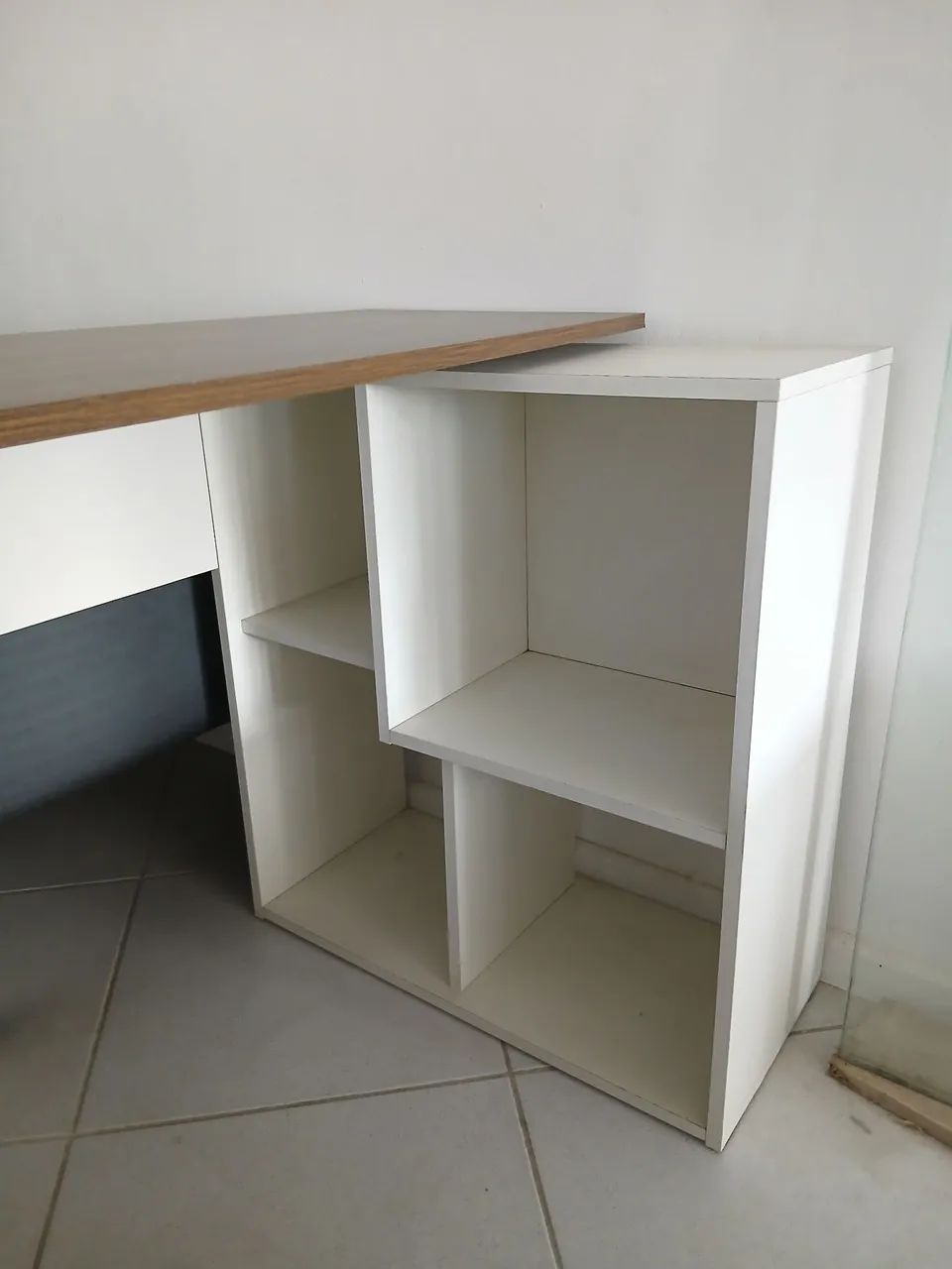 Mesa em L com nicho - Foto 2