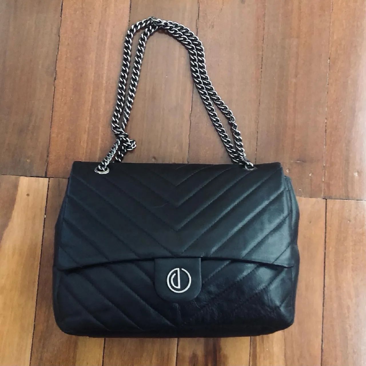 Bolsa de couro Dumond 
