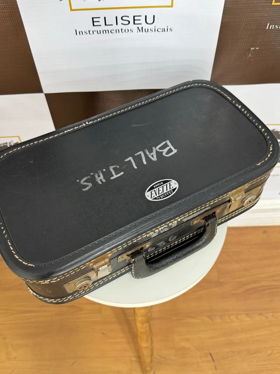 Clarinete Sib Evette Paris Buffet 64684299857282124